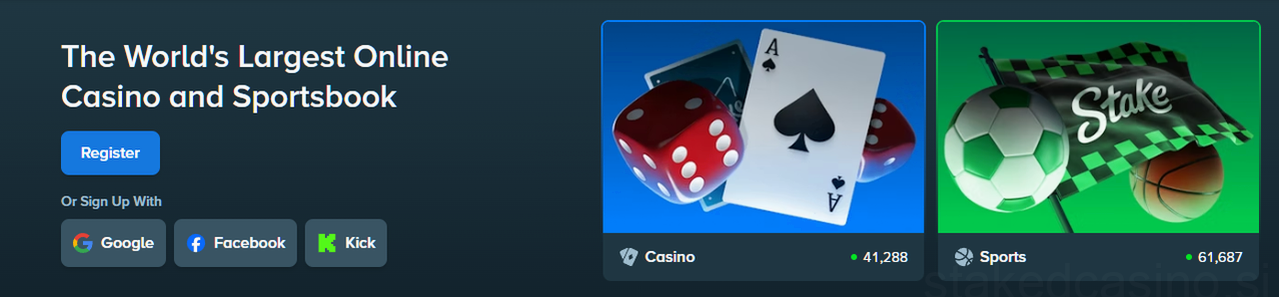 Staked Casino dobrodošlica